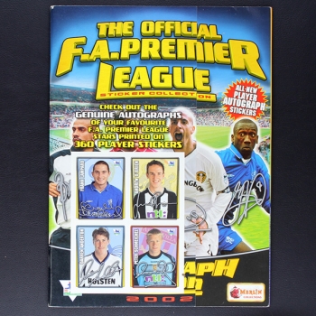 F.A. Premier League 2002 Merlin Sticker Album