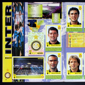 Calcio Coppe 1997 Panini Sticker Album komplett