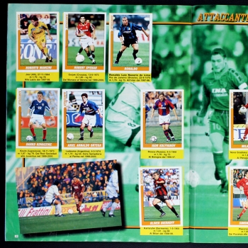 Super Calcio 2000 Panini Sticker Album komplett