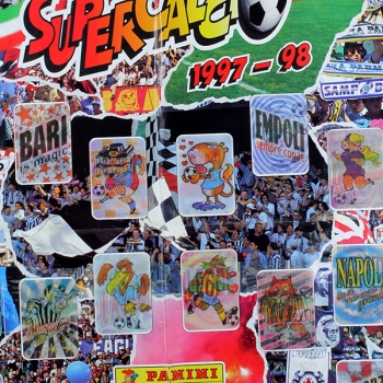 Super Calcio 1997 Panini Sticker Album komplett