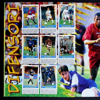 Super Calcio 1997 Panini Sticker Album komplett