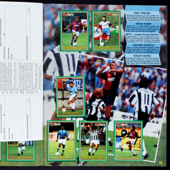 Super Calcio 1996 Panini Sticker Album komplett