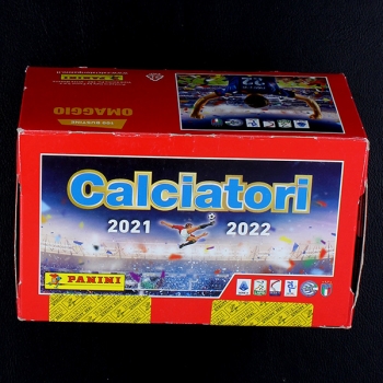 Calciatori 2021 Panini Box mit 100 Sticker Tüten