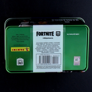 Fortnite Series 1 Panini Collector's Mega Tin Box