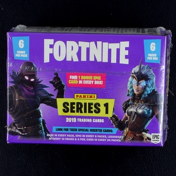 Fortnite Series 1 Panini Box mit 37 Cards