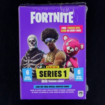 Fortnite Series 1 Panini Box mit 36 Cards