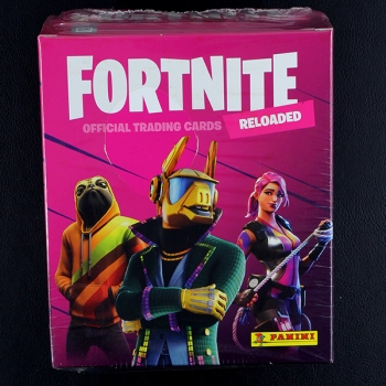 Fortnite Reloaded Panini Box mit 12 Packs