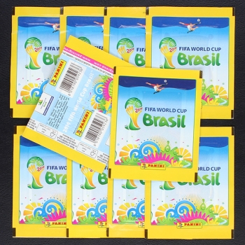 Brasil 2014 Panini sticker bags - English version