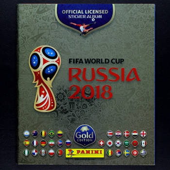 Russia 2018 Panini Sticker Album - Gold Edition