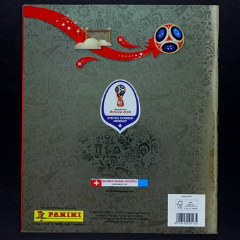 Russia 2018 Panini empty sticker album - Gold Edition