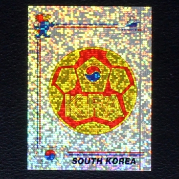 France 98 Nr. 336 Panini Sticker South Korea Wappen