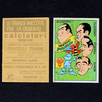 Fratelli Panini Sticker - Calciatori 1968