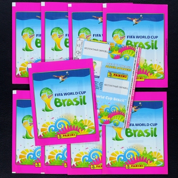 Brasil 2014 Panini Sticker Tüte - Russia Version