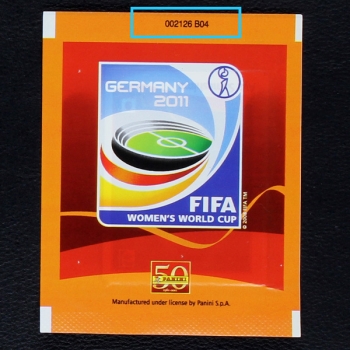 Germany 2011 Panini Sticker Tüte + Nummer