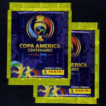 Copa America USA 2016 Panini Sticker Tüte - Südamerika Version