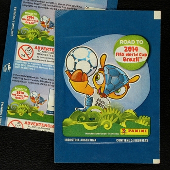 Road to Brasil 2014 Panini Sticker Tüte - Argentina Version