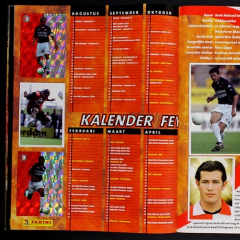 Feyenoord 2002 Panini sticker album complete