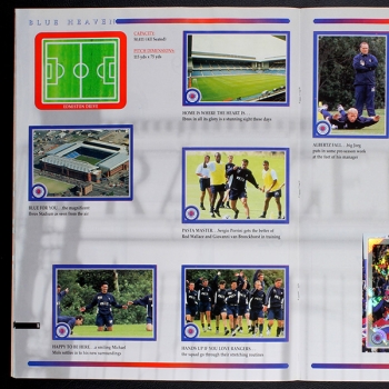 The Gers Rangers 1999 Panini Sticker Album komplett