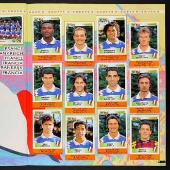 Euro 96 Panini Sticker Album komplett