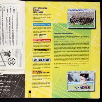 Fußball 98 Panini sticker album complete