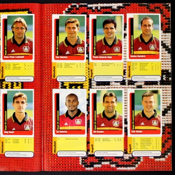 Fußball 99 Panini Sticker Album komplett