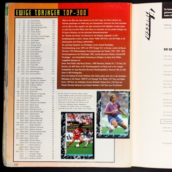 Fußball 97 Panini Sticker Album komplett