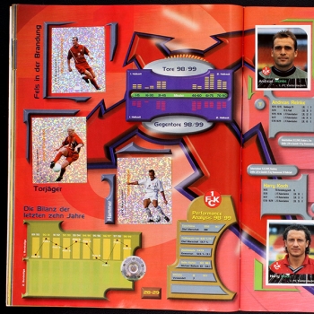 Fußball 2000 Panini Sticker Album komplett