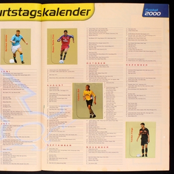 Fußball 2000 Panini Sticker Album komplett