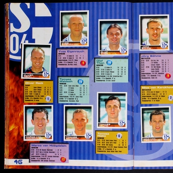 Fußball 2001 Panini Sticker Album komplett