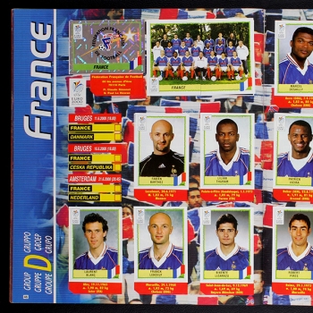 Euro 2000 Panini Sticker Album komplett