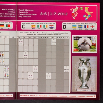 Euro 2012 Panini Sticker Album komplett - Poster