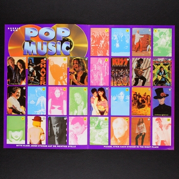 Pop Music Kuroczik sticker Folder - Bubble Gum