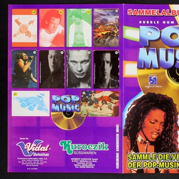 Pop Music Kuroczik sticker Folder - Bubble Gum