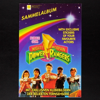 Power Rangers Kuroczik Sticker Folder komplett - Kaugummi Bilder