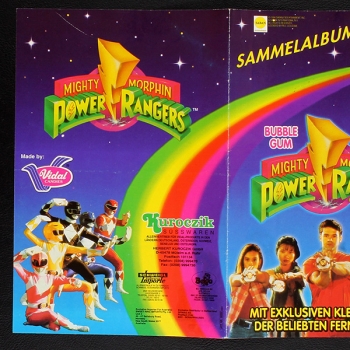 Power Rangers Kuroczik sticker Folder complete - Bubble Gum