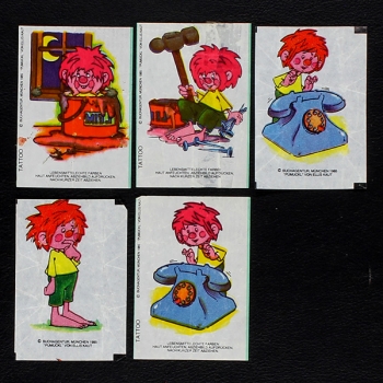 Pumuckl Hitschler Tattoos chewing gum pictures - Bubble Gum