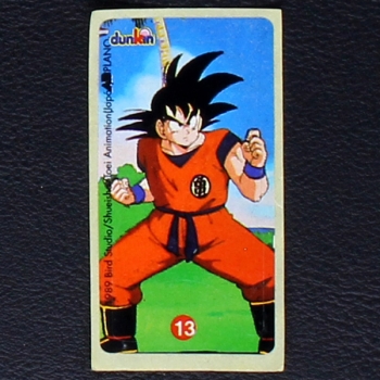 Dragon Ball Z No. 13 dunkin Bubble Gum