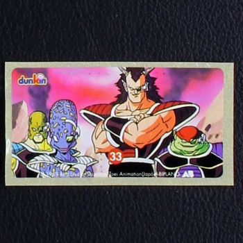 Dragon Ball Z No. 33 dunkin Bubble Gum