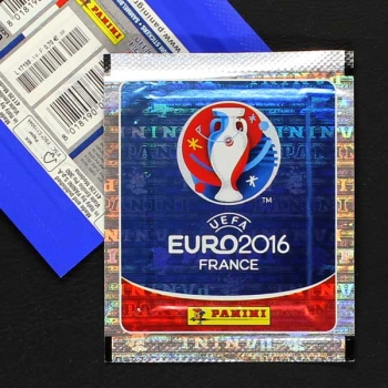 Euro 2016 Panini Sticker Tüte Variante Frankreich