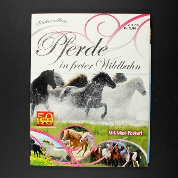 Pferde in freier Wildbahn Panini Sticker Album