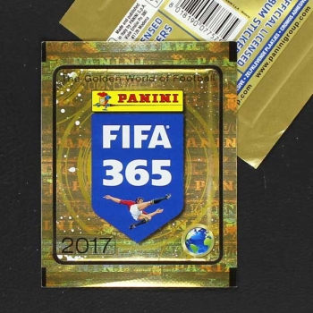 FIFA 365 2017 Panini Sticker Tüte gold Variante