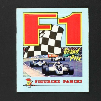 F1 Grand Prix Panini sticker Tüte