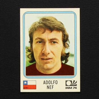 München 74 Nr. 134 Panini Sticker Adolfo Nef