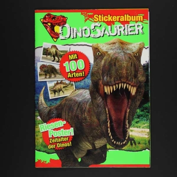 Dinosaurier Blue Ozean Sticker Album komplett