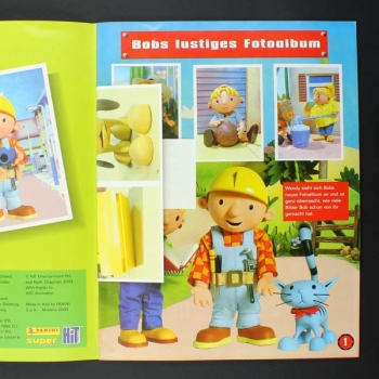 Bob der Baumeister Panini Sticker Album