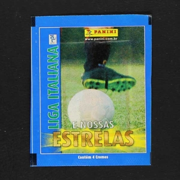 Liga Italiana e nossas Estrelas 2004 Panini Sticker Tüte