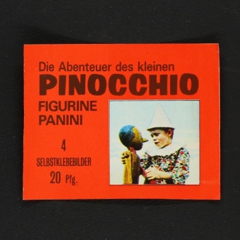 Pinocchio 1972 Panini Sticker Tüte