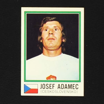 München 74 Nr. 362 Panini Sticker Josef Adamec