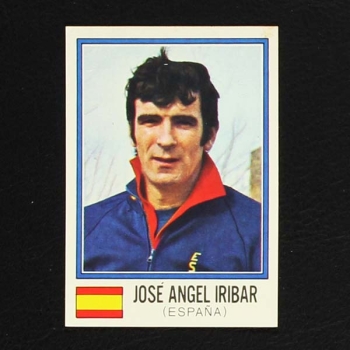 München 74 Nr. 371 Panini Sticker Jose Angel Iribar