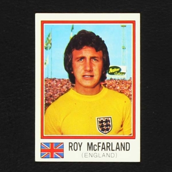 München 74 Nr. 370 Panini Sticker Roy McFarland